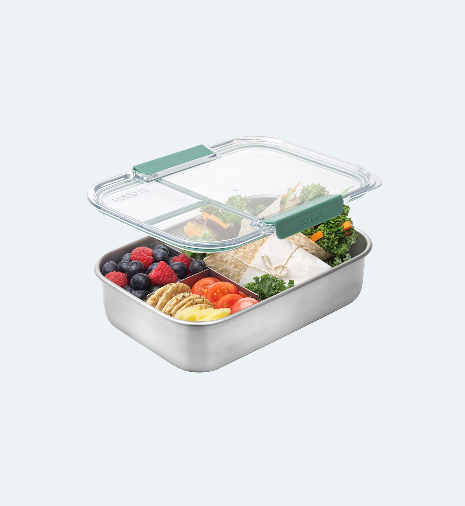 Stainless Steel Bento Box 3 Compartment Smash