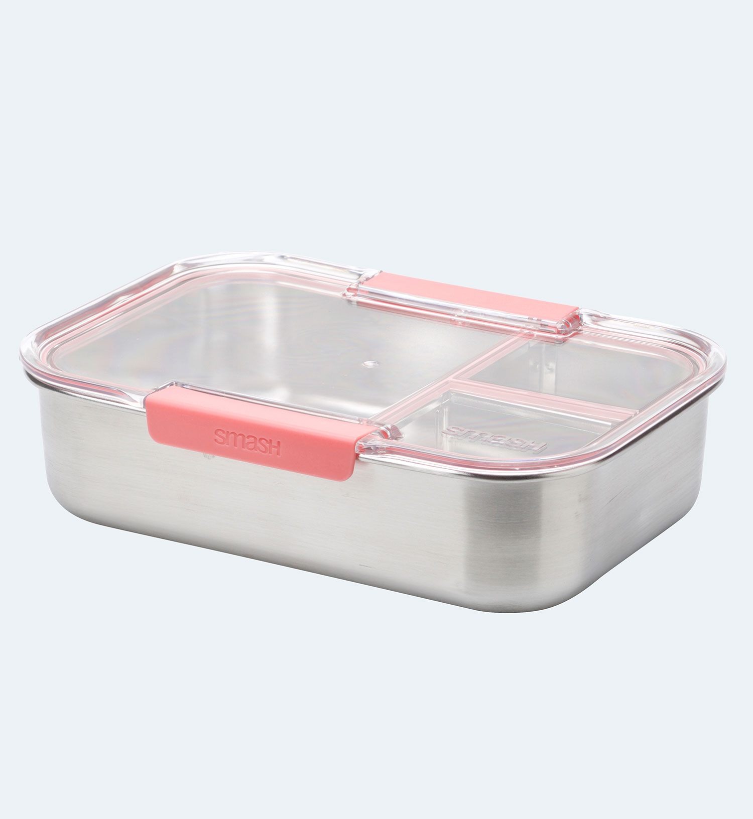 Stainless Steel Bento Box 1.2L 3 Compartment Smash