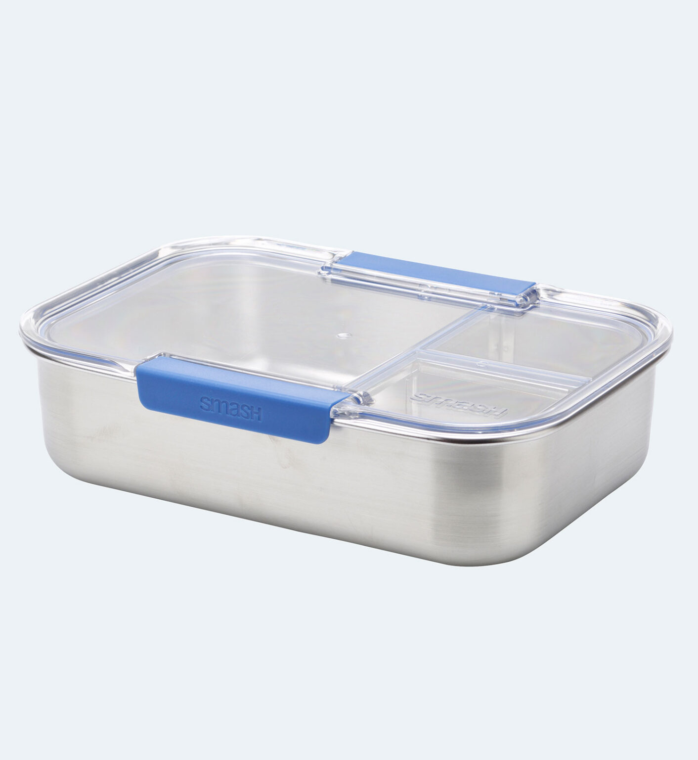 Stainless Steel Bento Box 1.2L 3 Compartment Smash