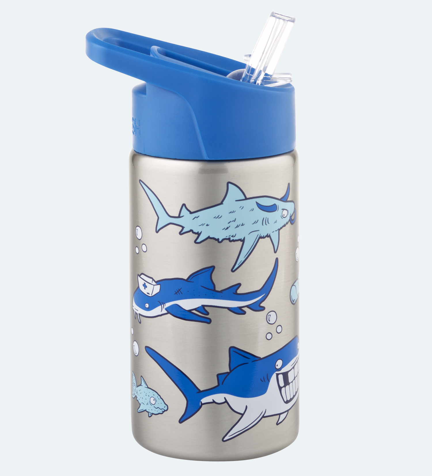 Stainless Steel Kids Sipper Water Bottle 500ml Smash