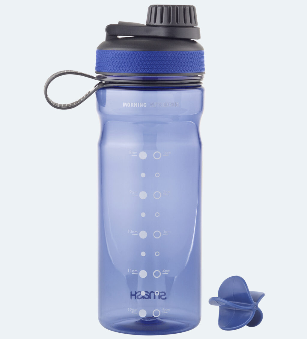 1pc Protein Shaker Bottle With Mixer Ball, Portable Sports Water Bottle For  Shake, Juice, Smoothies, Fitness