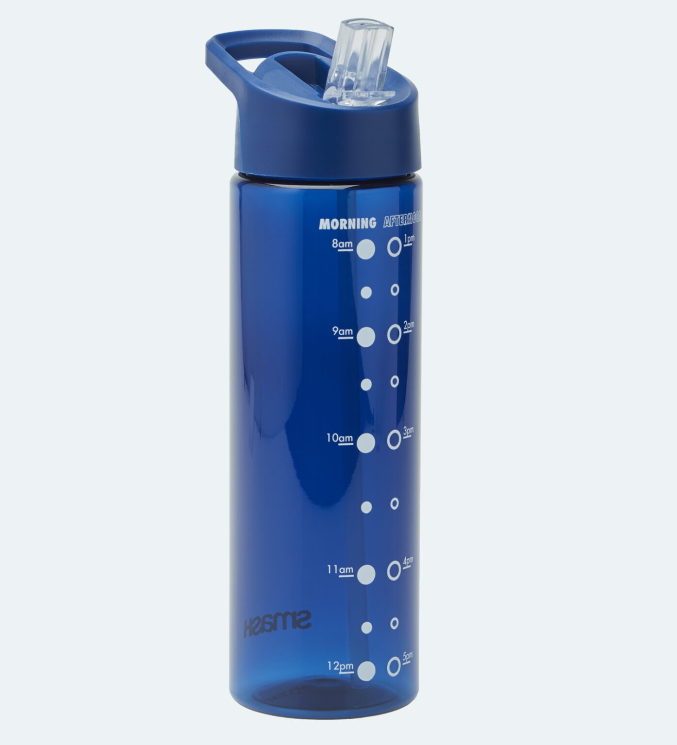 1 Litre Water Bottle with Water Timings Smash