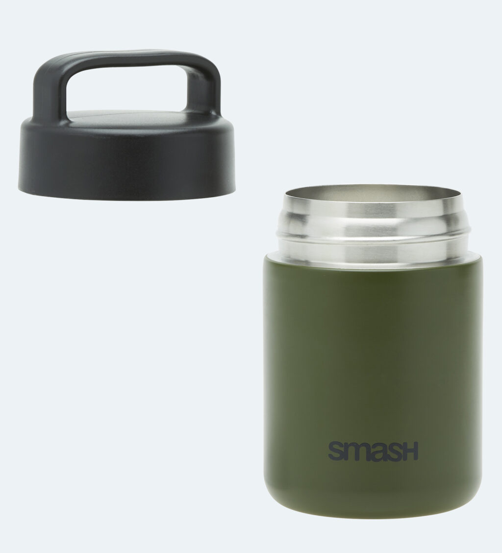 Food Flask 350ml Teal/Pink